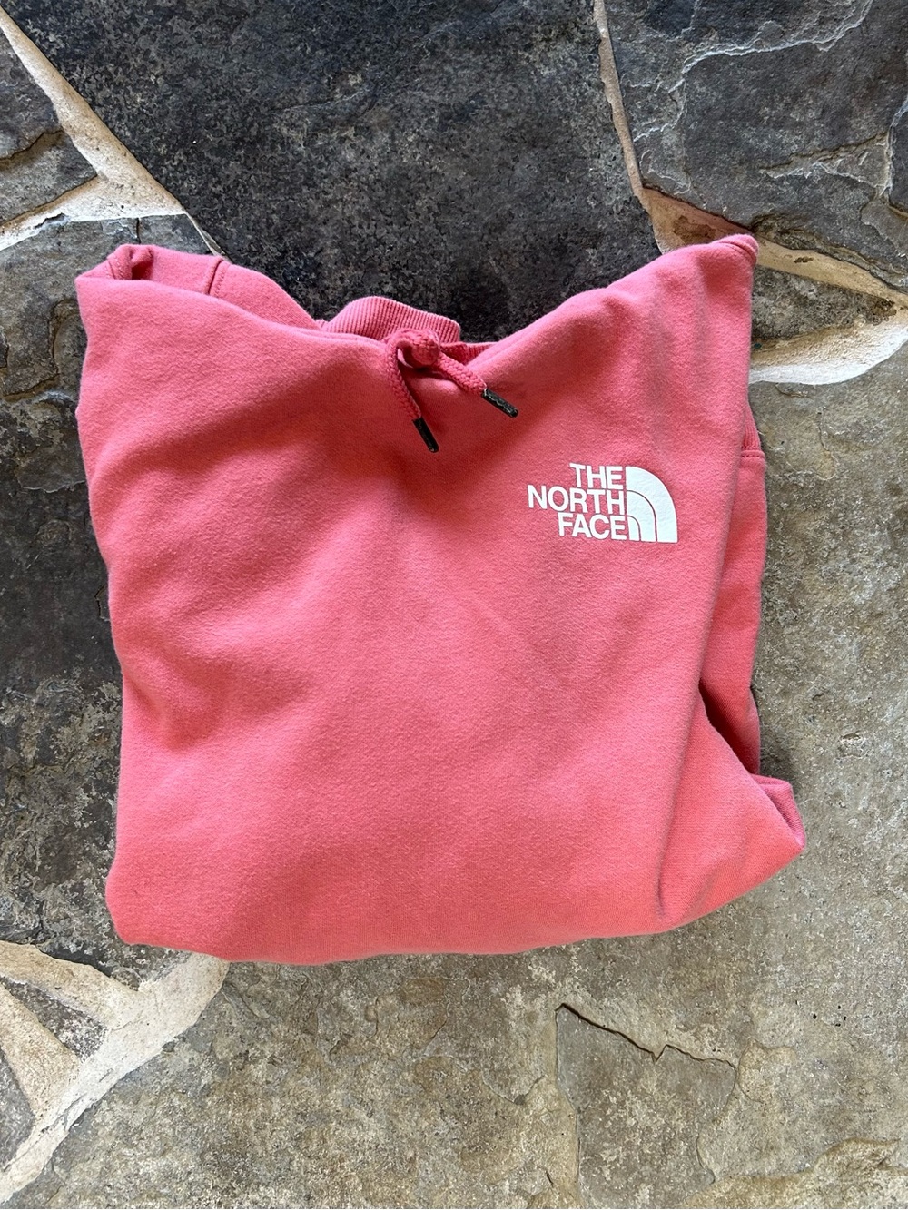 The North Face peach/pink Pullover Hoodie